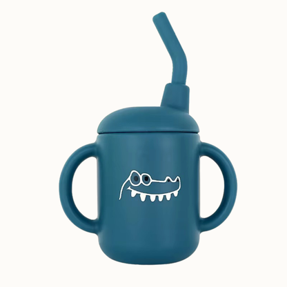 Gobelet animaux à paille